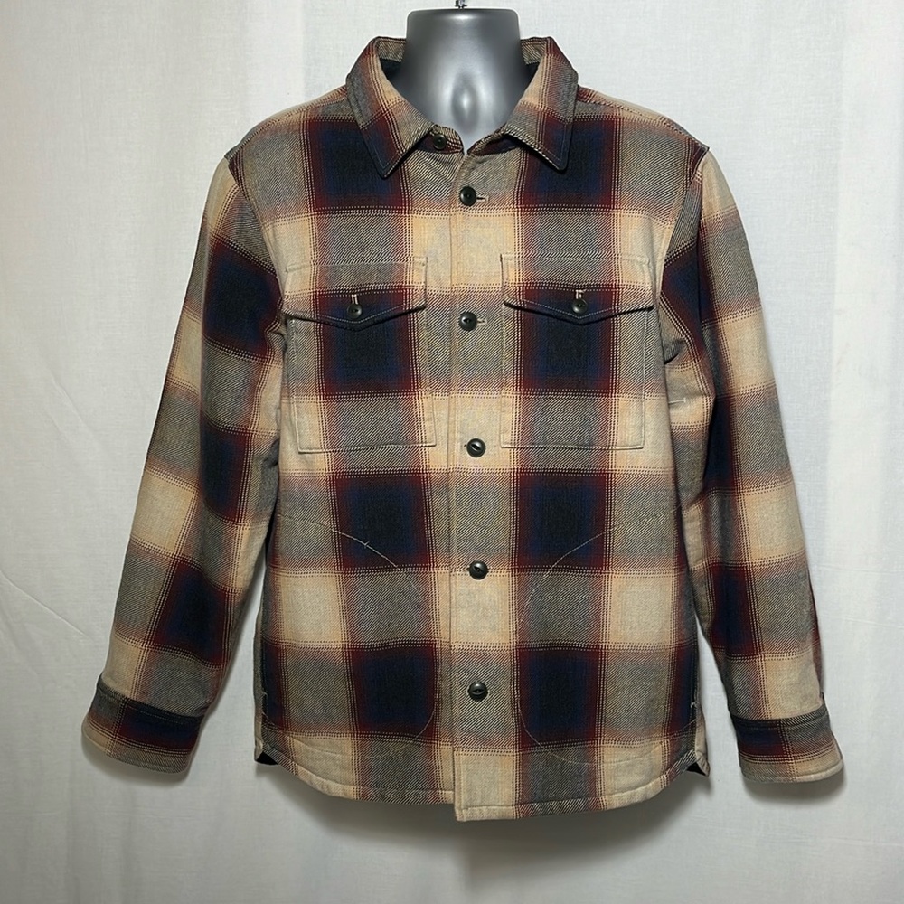 NEW Madewell Quilted Shirt-Jacket in Plaid!!!